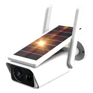 Câmera De Bateria Externa Tp-link Solarcam C402 Com Painel
