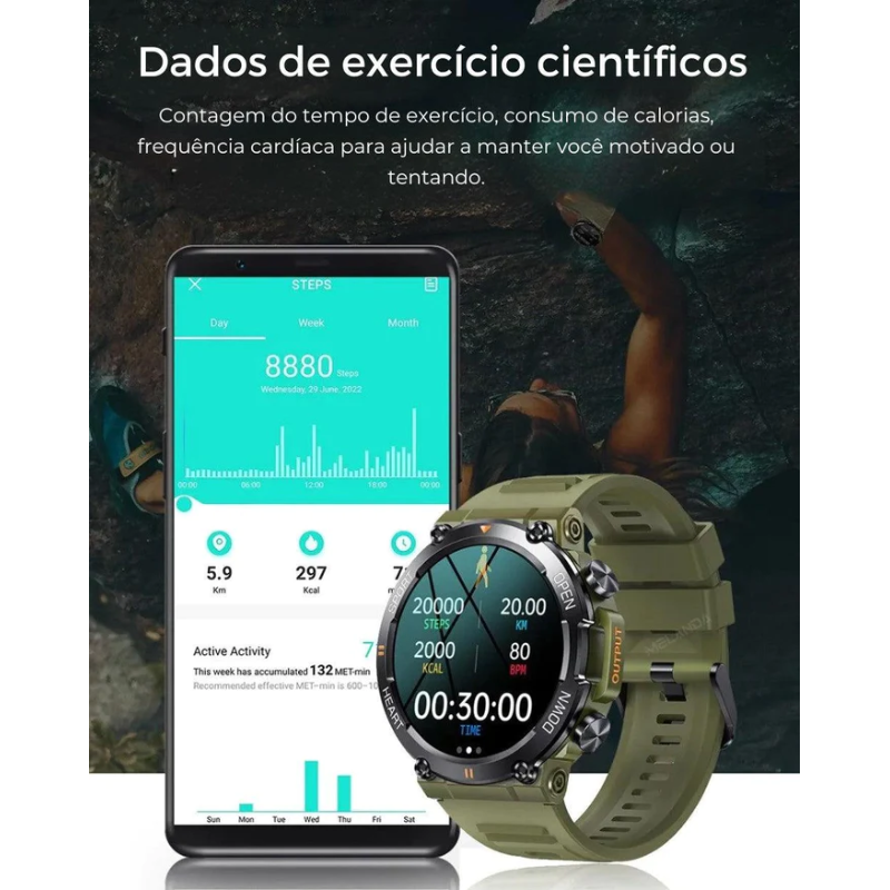 SmartWatch Masculino - Pulse