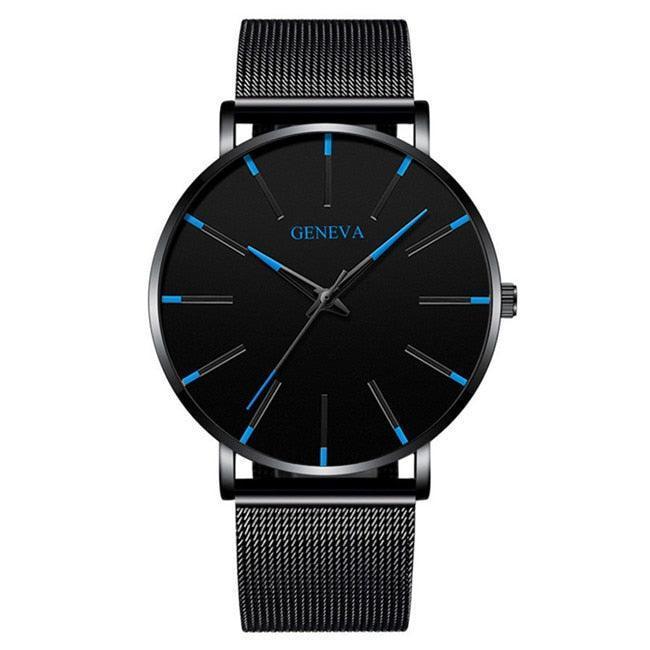 Relógio Masculino Geneva Minimalista Ultra Fino 2022