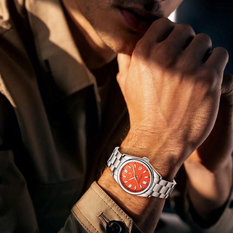 Relógio Aknight | Caixa + Ajustador de pulseira