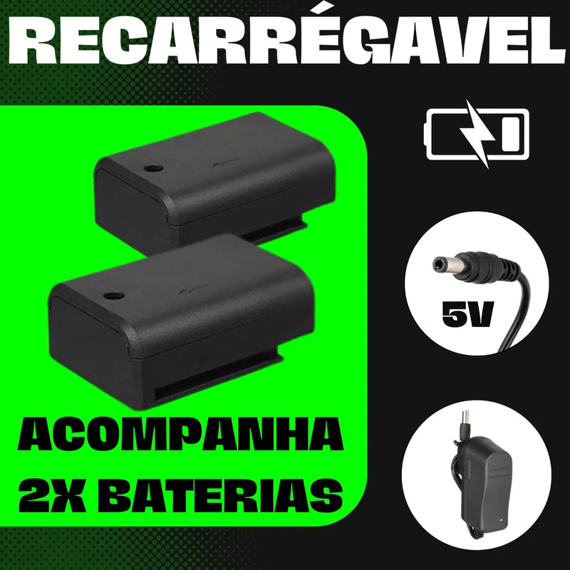 Kit Nível Laser Verde 12 Linhas 40m com Tripé + Esquadro + Suporte -  Recarregável