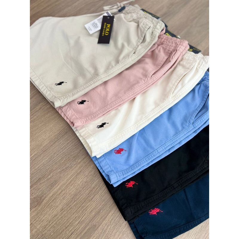 Kit 6 Bermudas Sarja -  Ralph Lauren Qualidade Premium